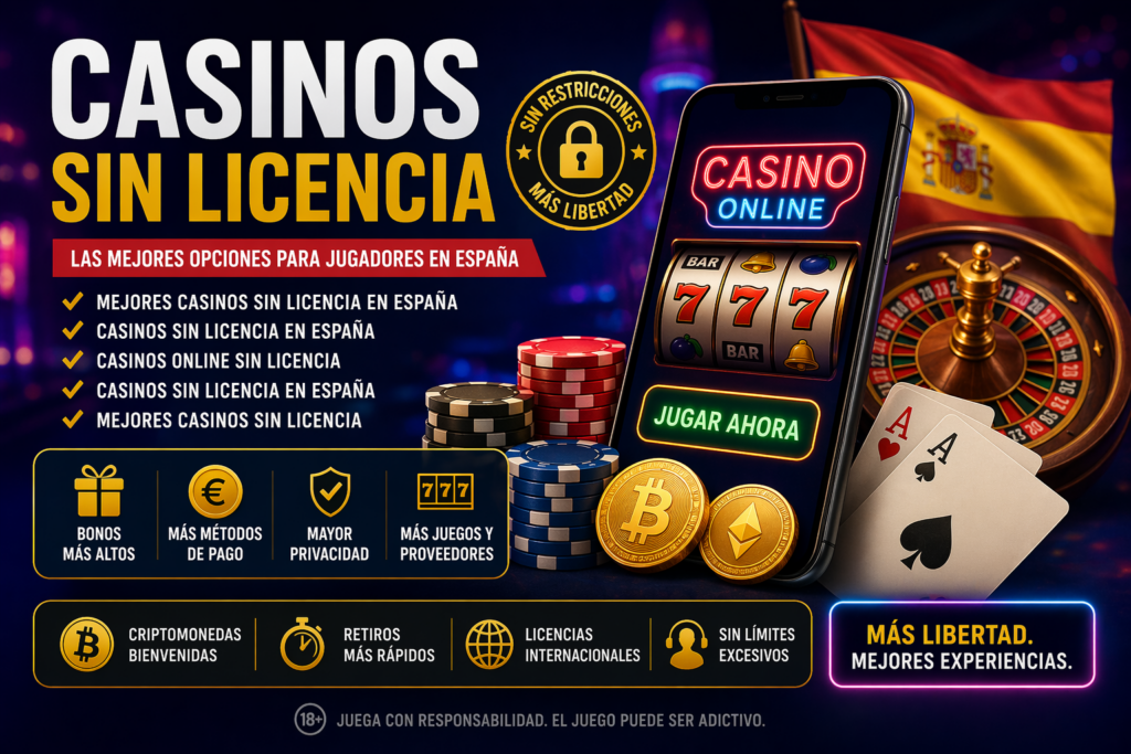 mejores casinos sin licencia en España 2026